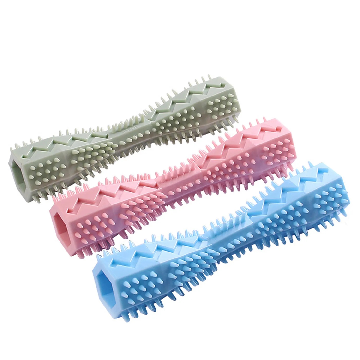New Pet Tooth Grinding Toy Tpr Dog Chewing Stick 5