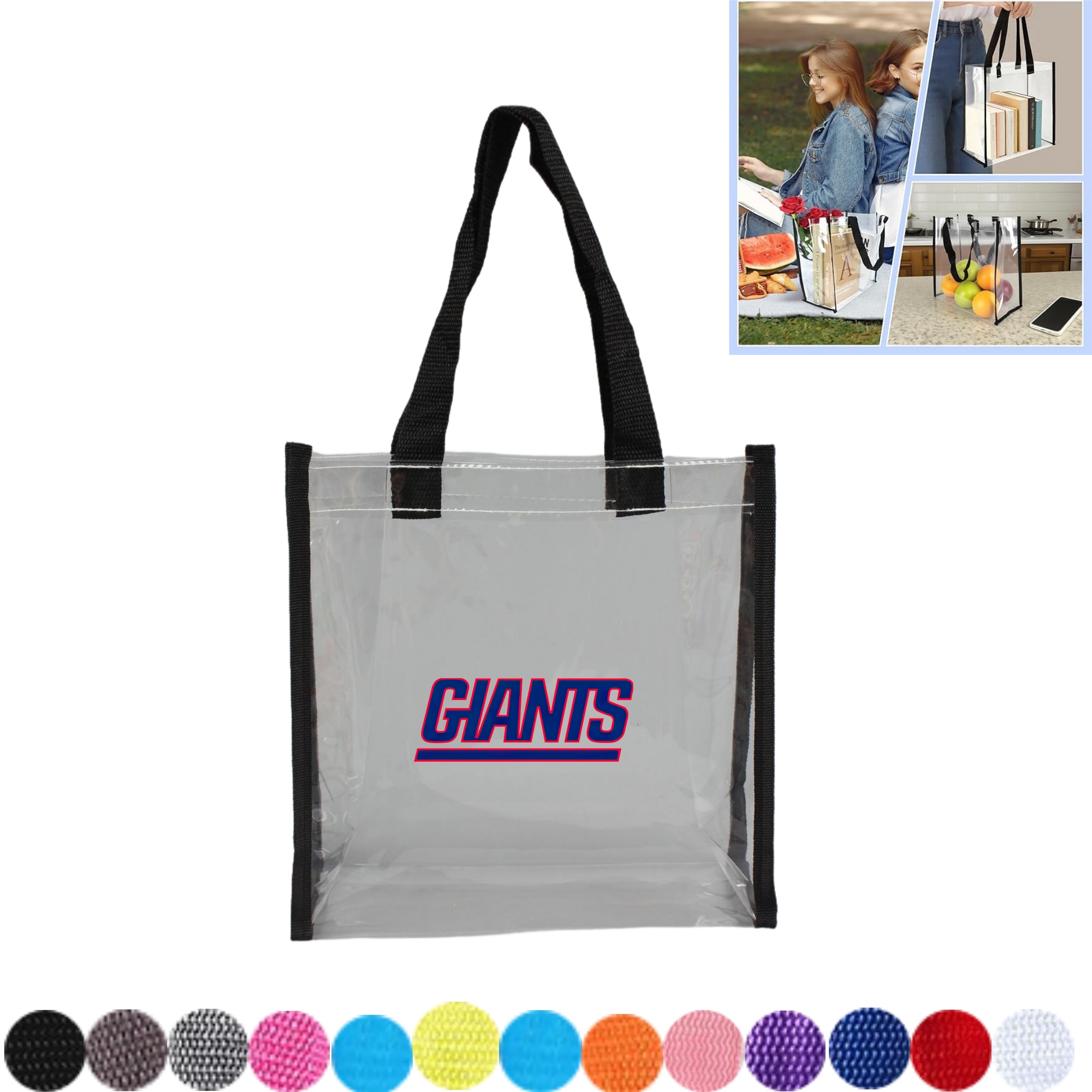 Stadium Approved Clear Tote Bag 17