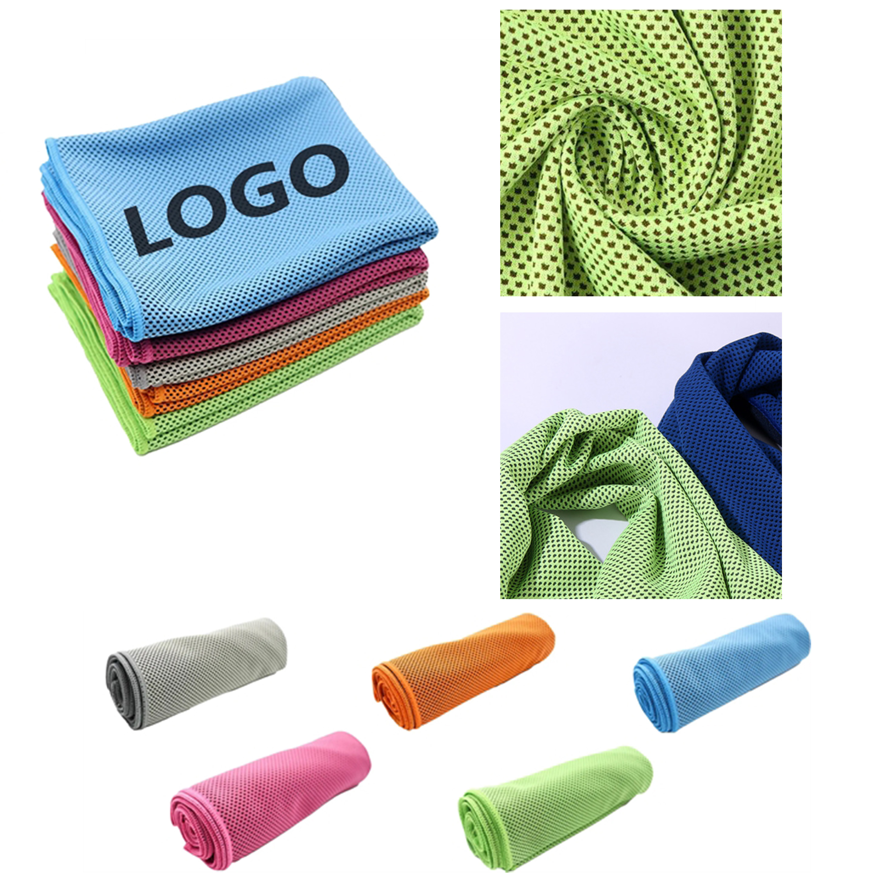 Soft and Comfortable Microfiber Sport 40"x 12" Cooling Towel 2