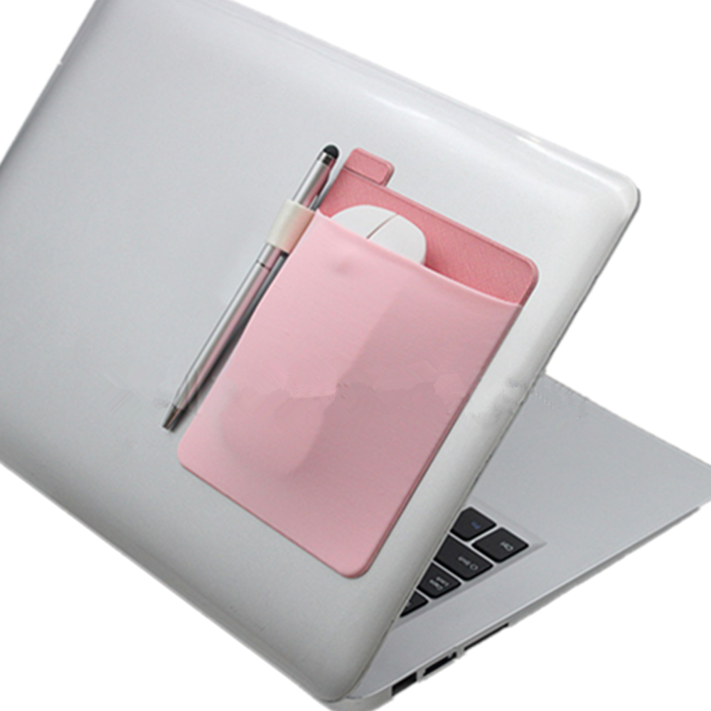 Square Adhesive Wireless Mouse Holder Sticker 2