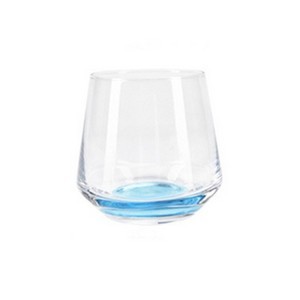 Colorful Glass Drinking Cup 13 oz 5