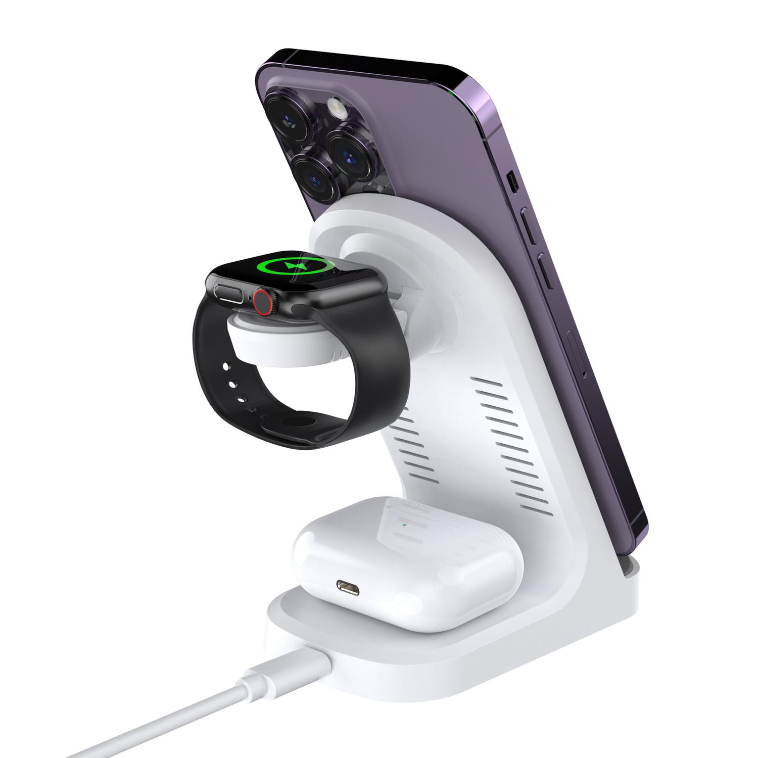 3-in-1 Fast Charging Wireless Charger 2
