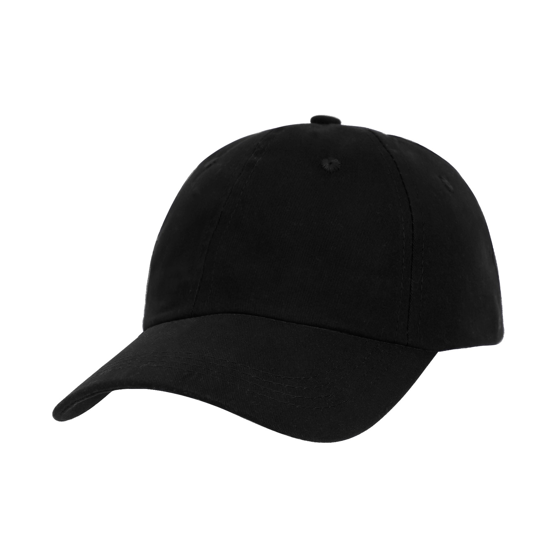 6 Panel Low Profile Unstructured Cotton Twill Baseball Cap 22