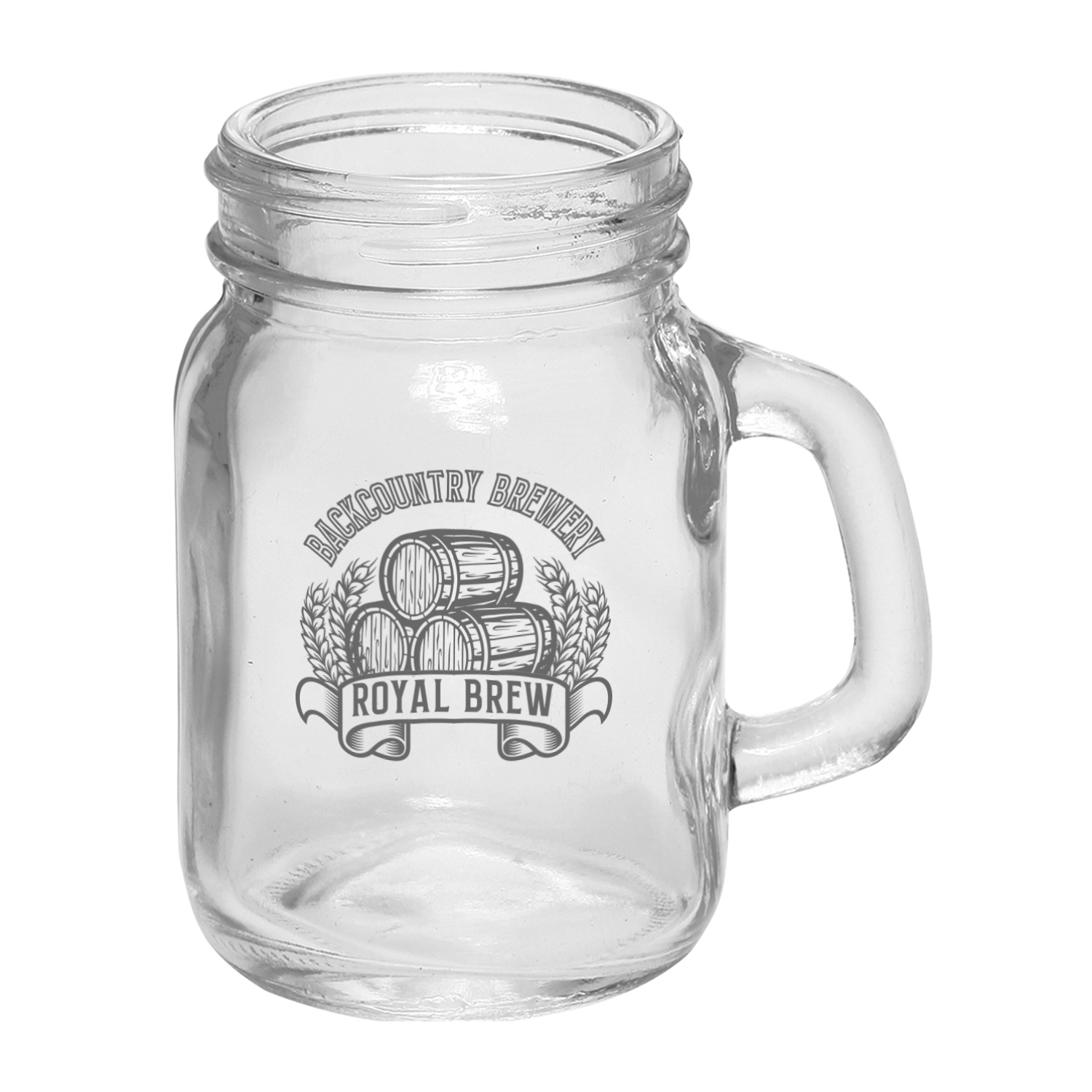 4.5 oz. Mini Mason Jar Sampler Glass (1 Color Imprint) 8
