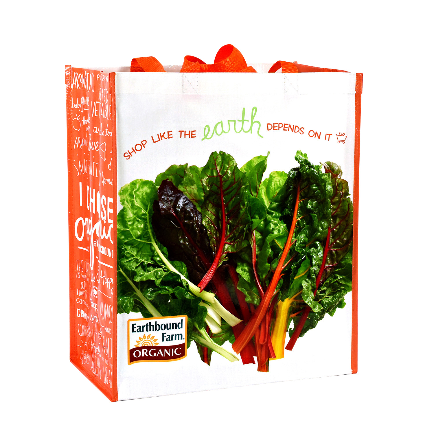 Premium Full-Color 145g Laminated Woven Grocery Bag 14"x17"x8" 1