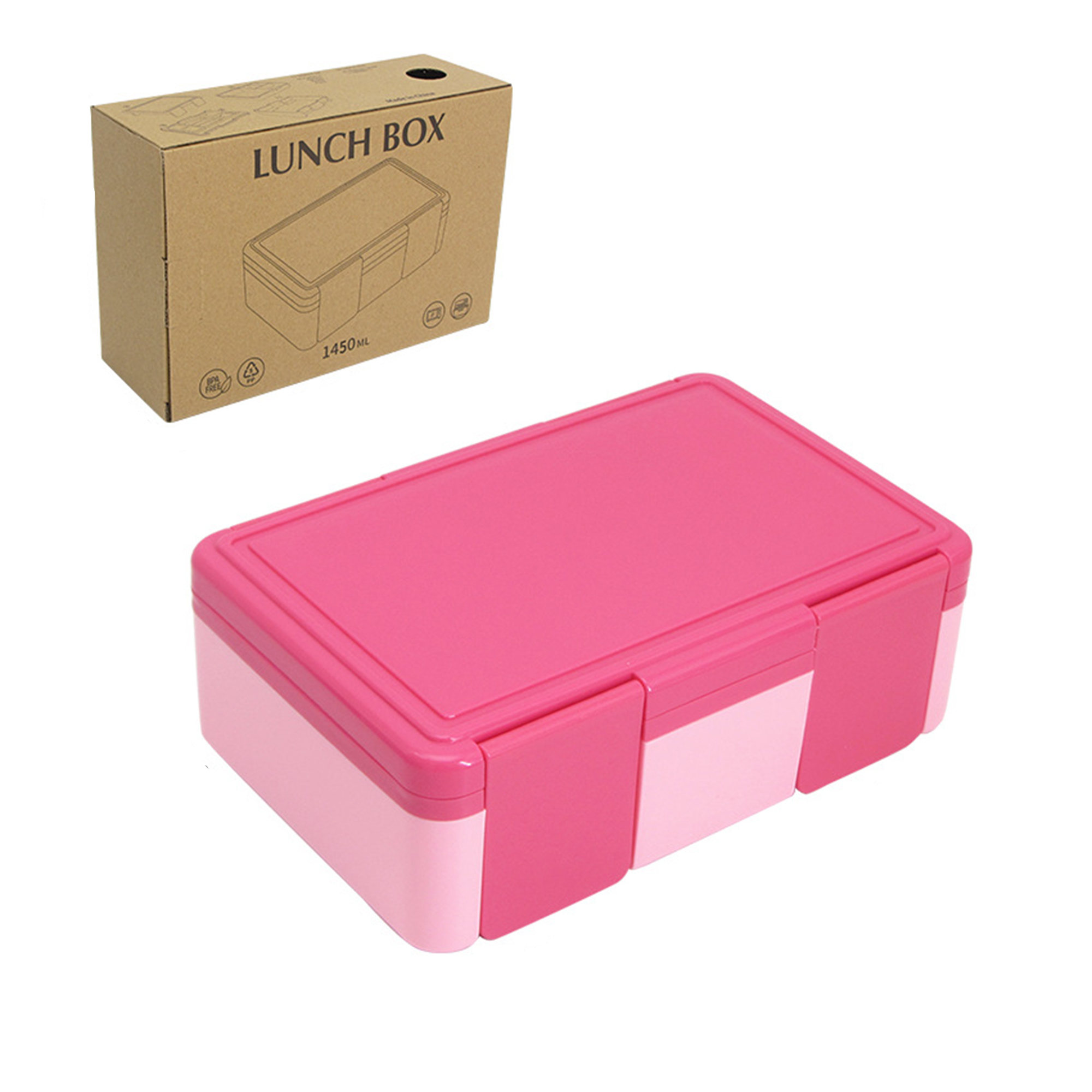 Double Layer Leak-Proof Bento Box 4