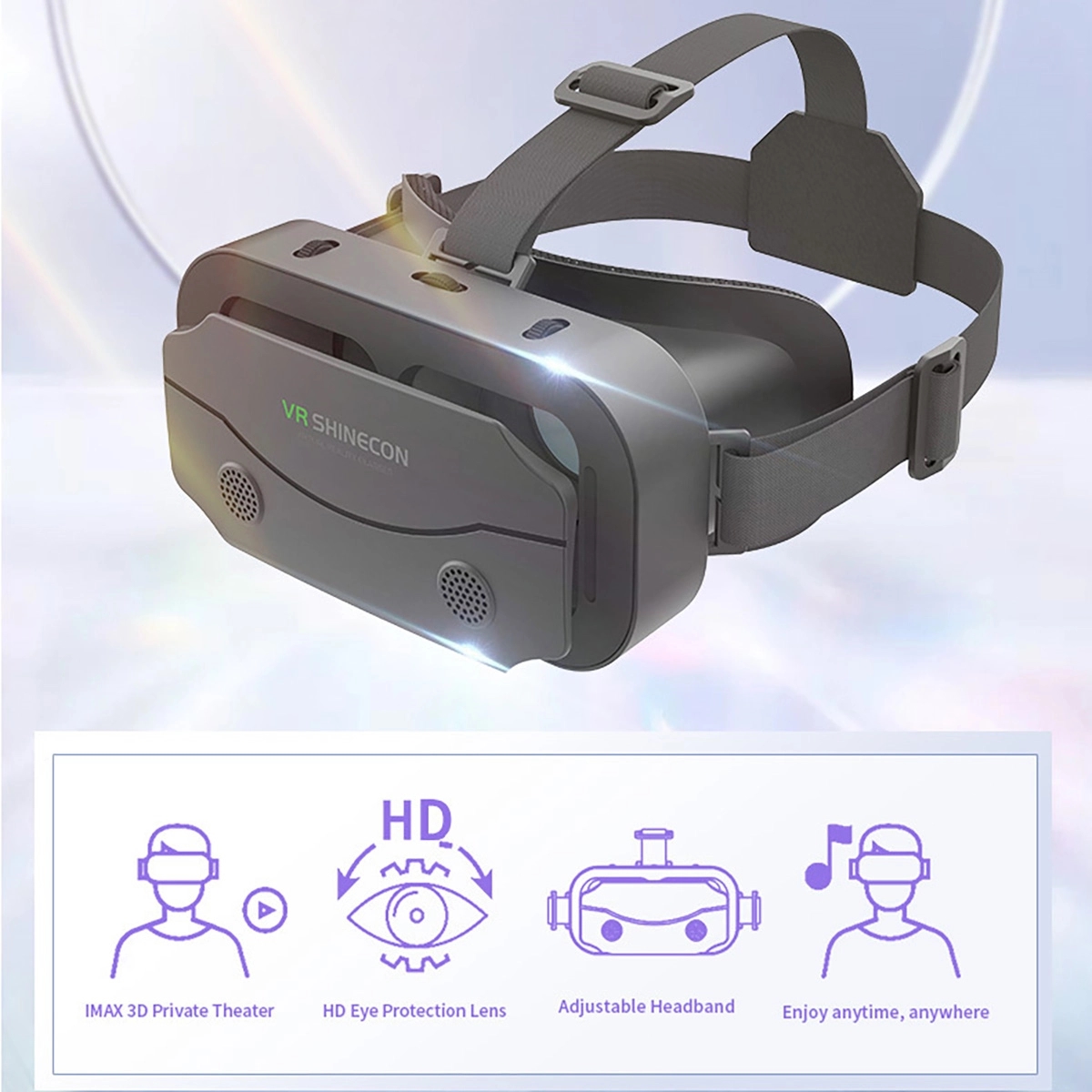 Virtual Reality VR Headset 3D Glasses 2