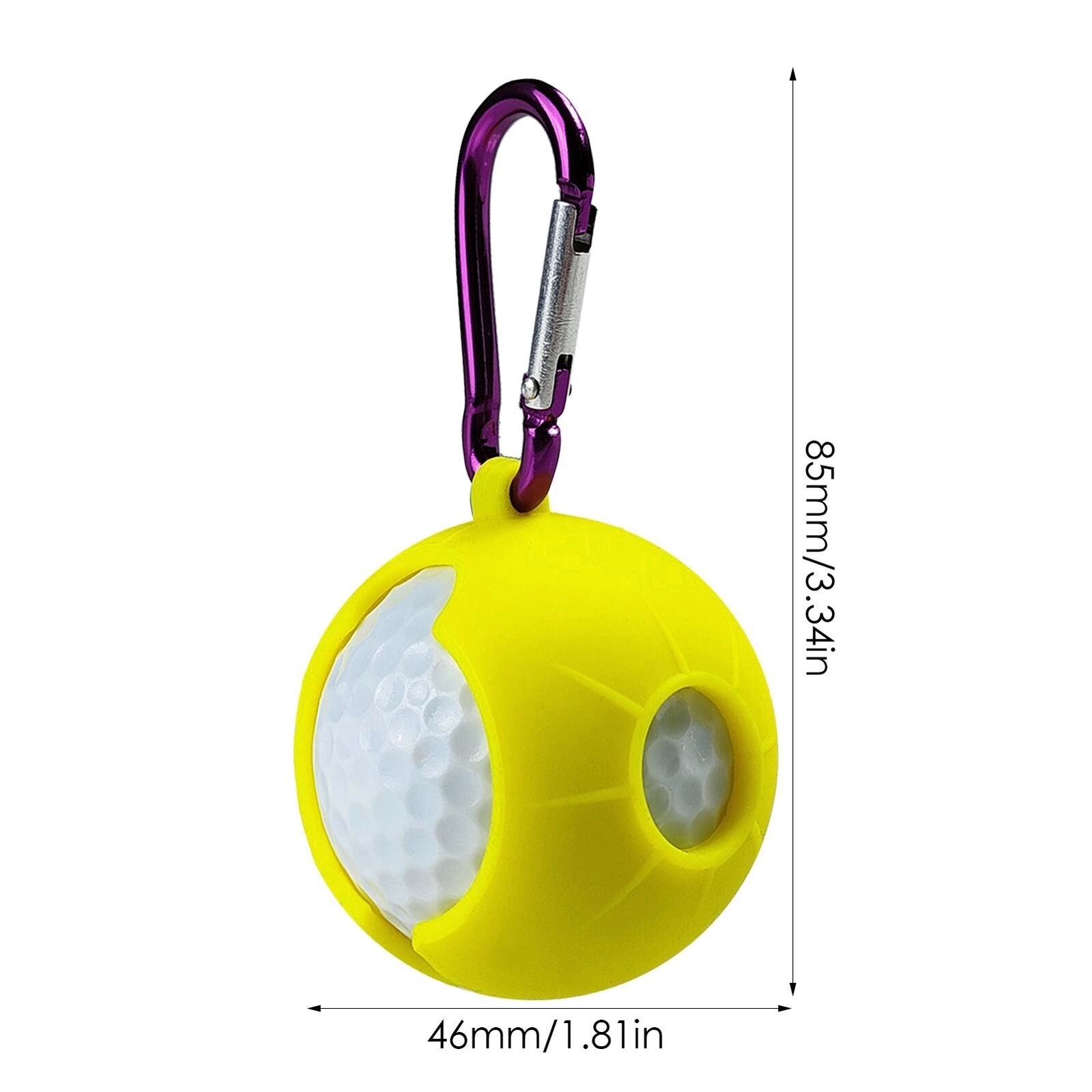 Silicone Golf Ball Holder- Single 5