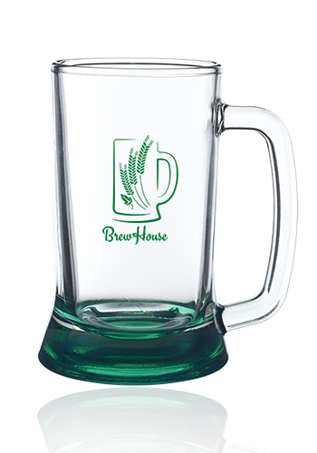 16.25 oz. Brussels Glass Beer Tankards 1
