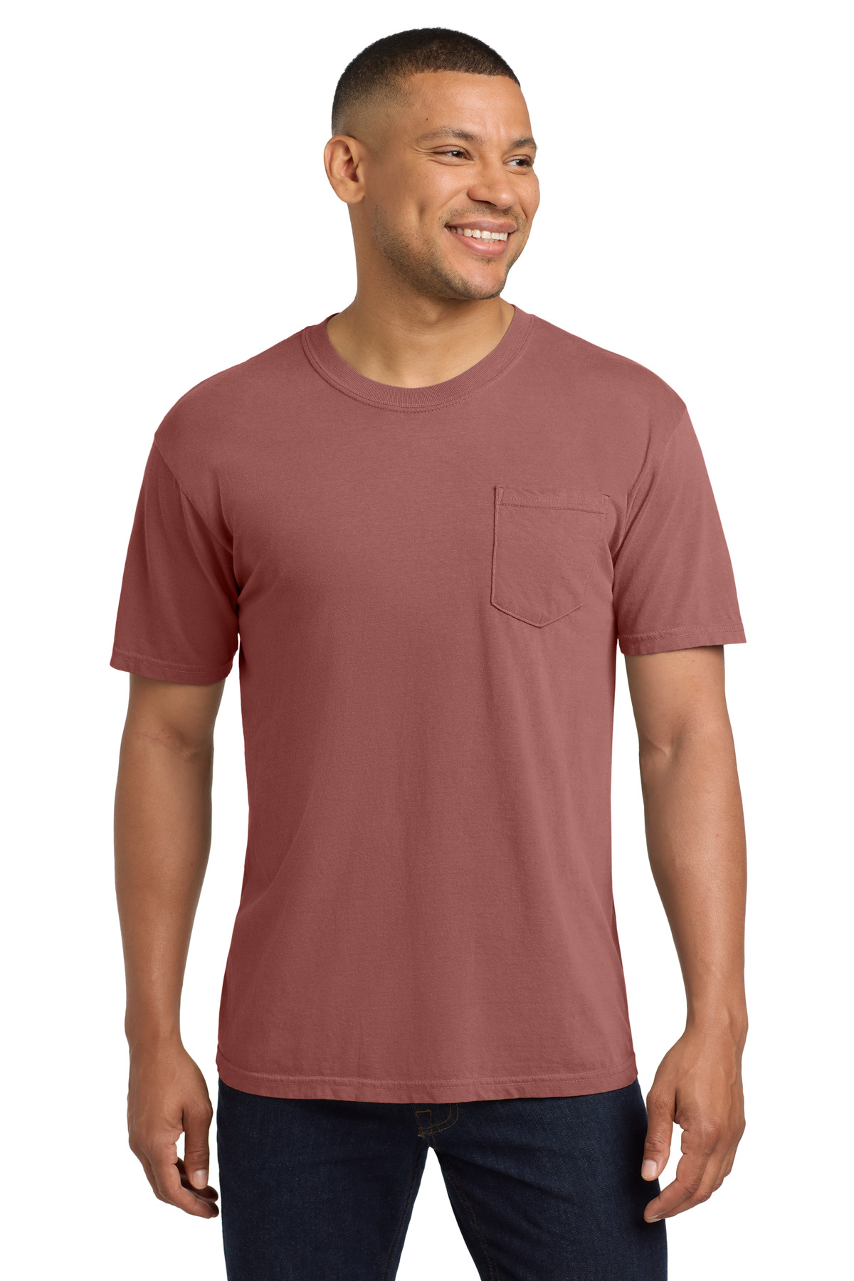 COMFORT COLORS Heavyweight Ring Spun Pocket Tee. 6030 282