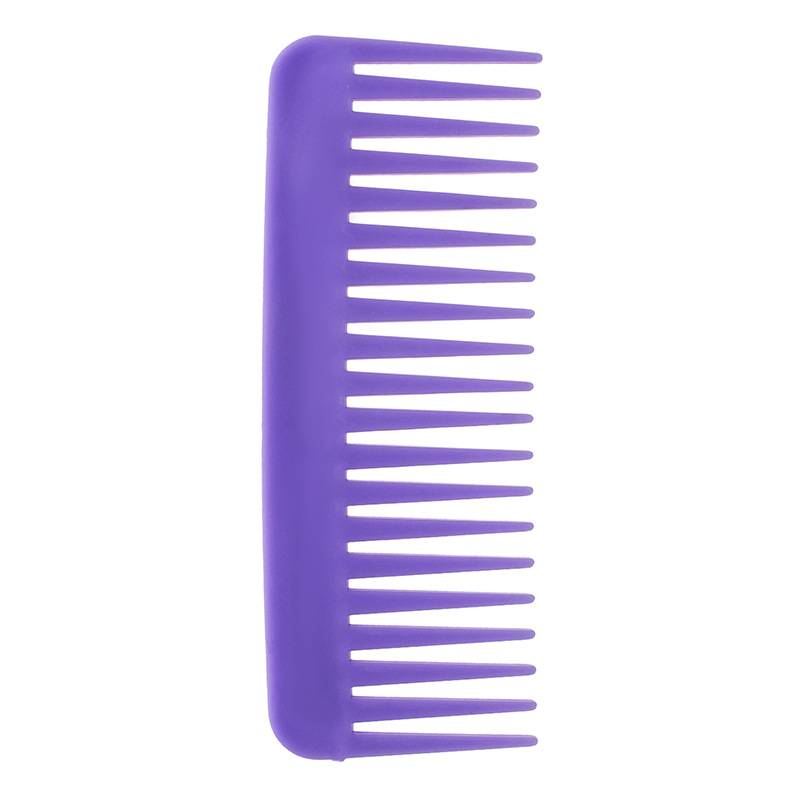 Rectangular Wide Toothed Plastic Comb 7