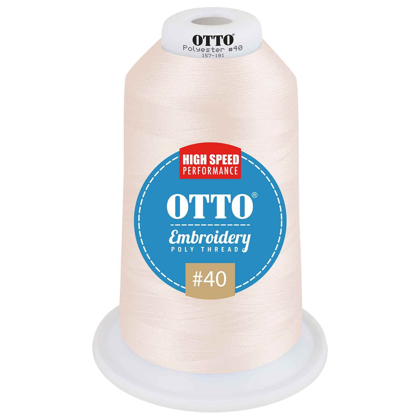 OTTO Embroidery Poly Thread #40 5,500 yd. King Cone 127