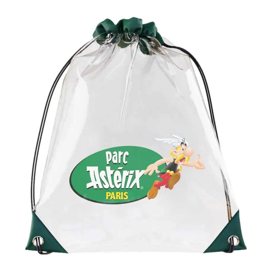 Custom Clear Drawstring Bag 2