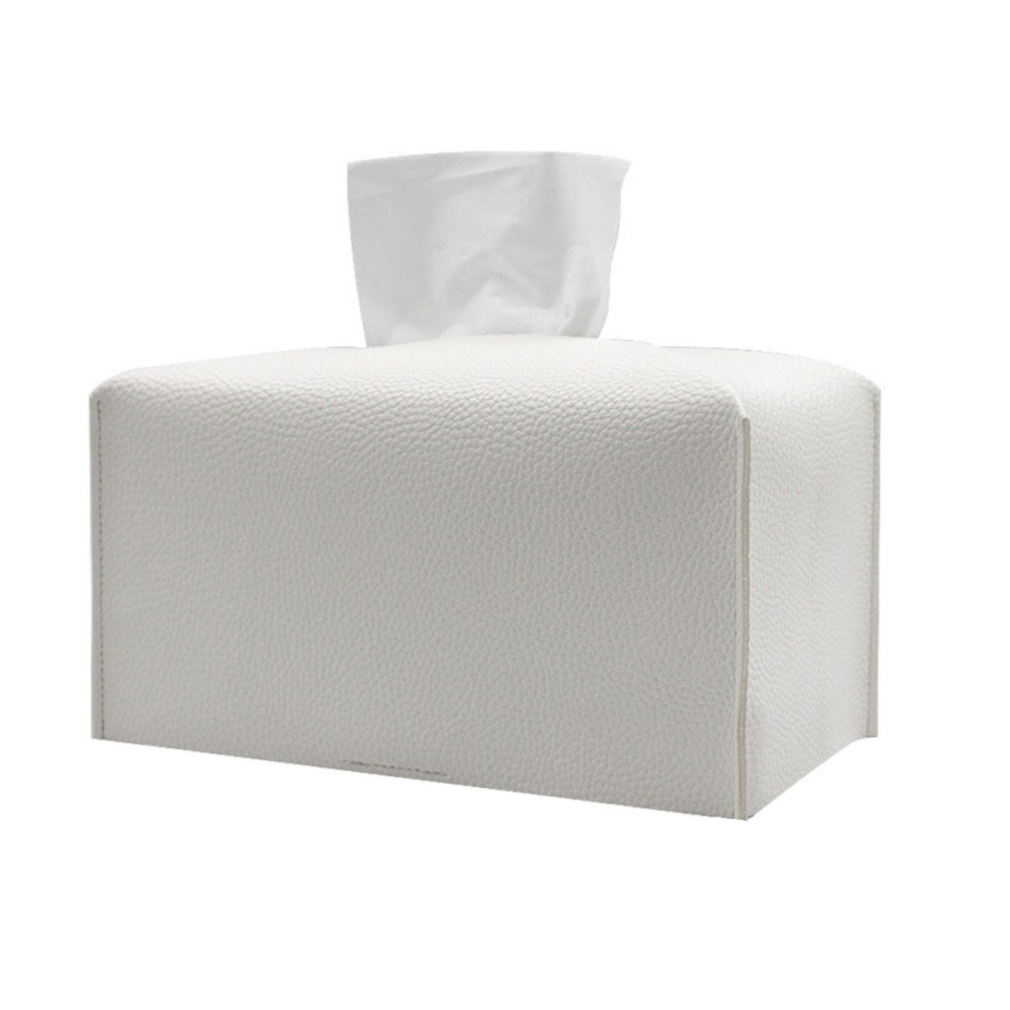 PU Tissue Box Cover 9.44" Length x 4.92" Width x 4.92" Height 3