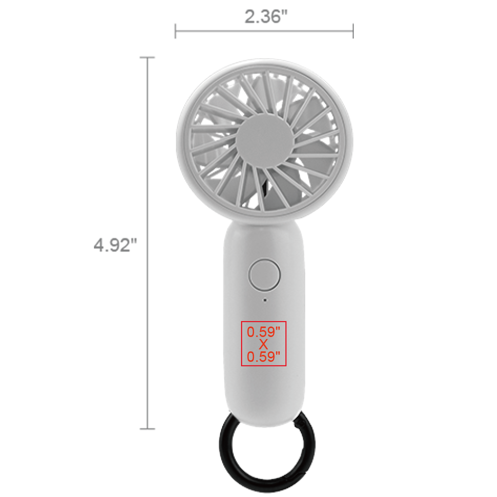Rechargeable Handheld Fan
