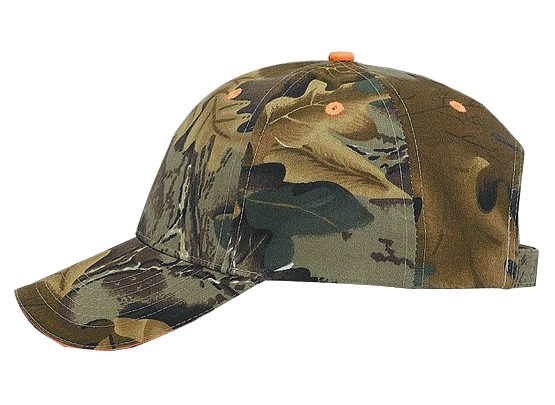 OTTO CAP® Camouflage 6 Panel Low Profile Baseball Cap 7