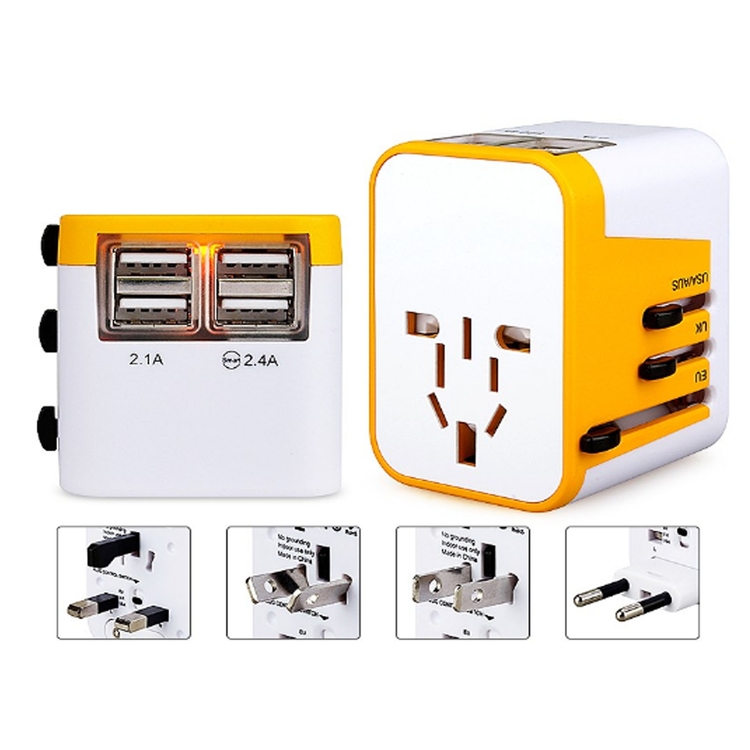 iBank ® Universal Travel Adapter, International Power Adapter 3