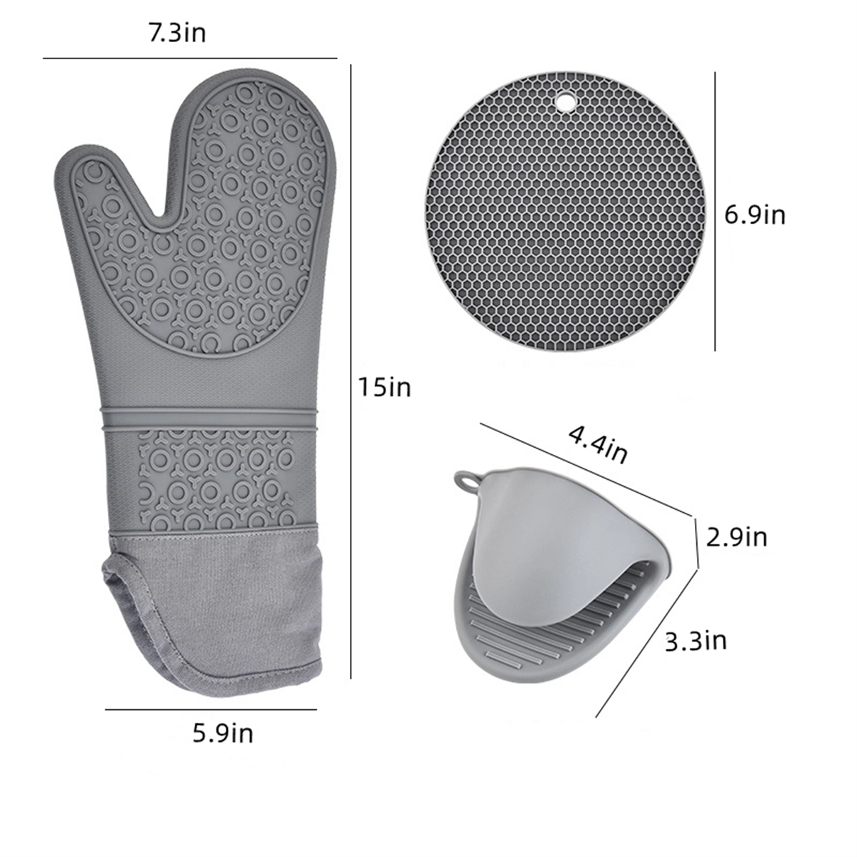 Oven Mitts and Pot Holders Sets 2