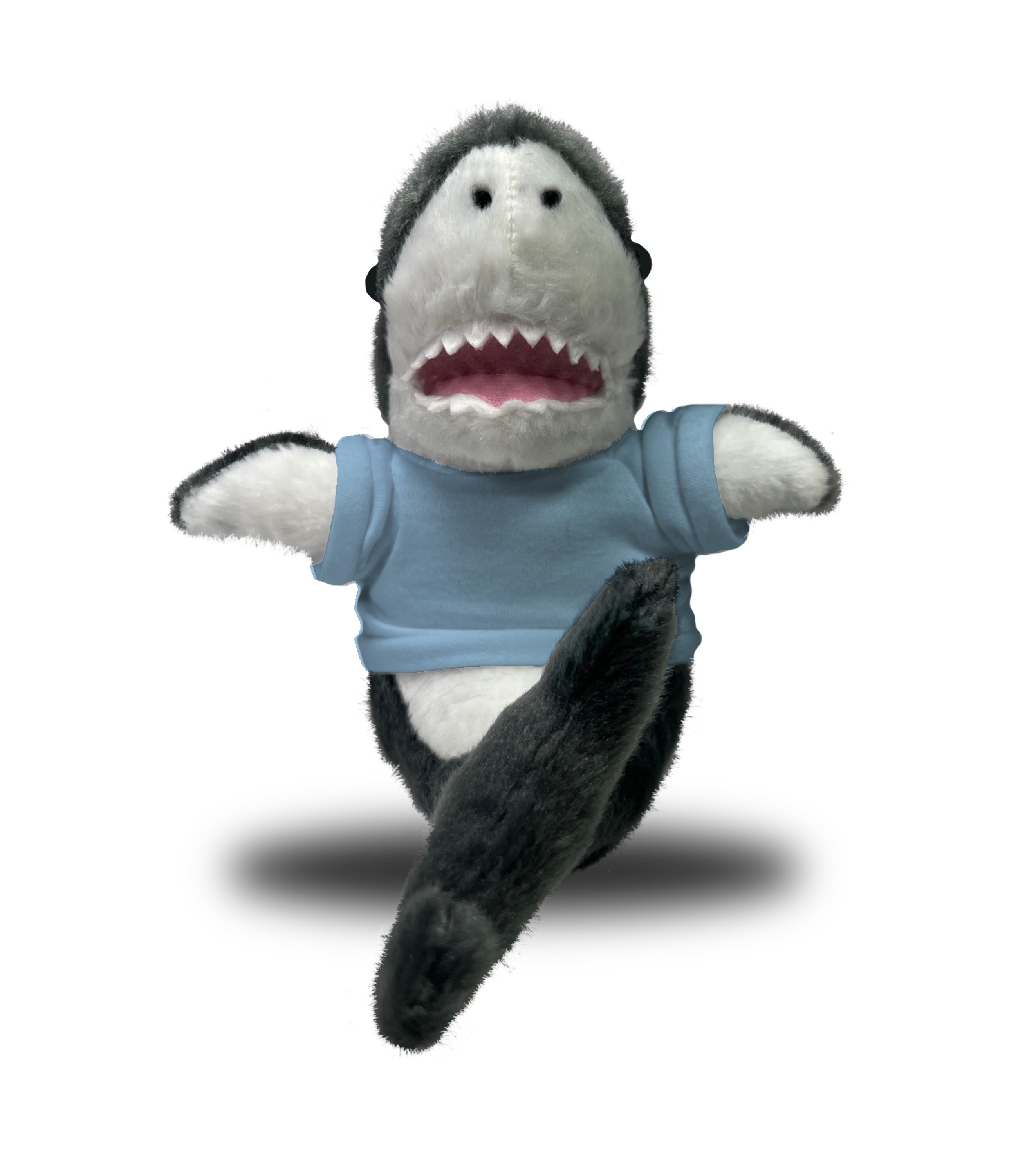 Plush Sitting Great White Shark 6