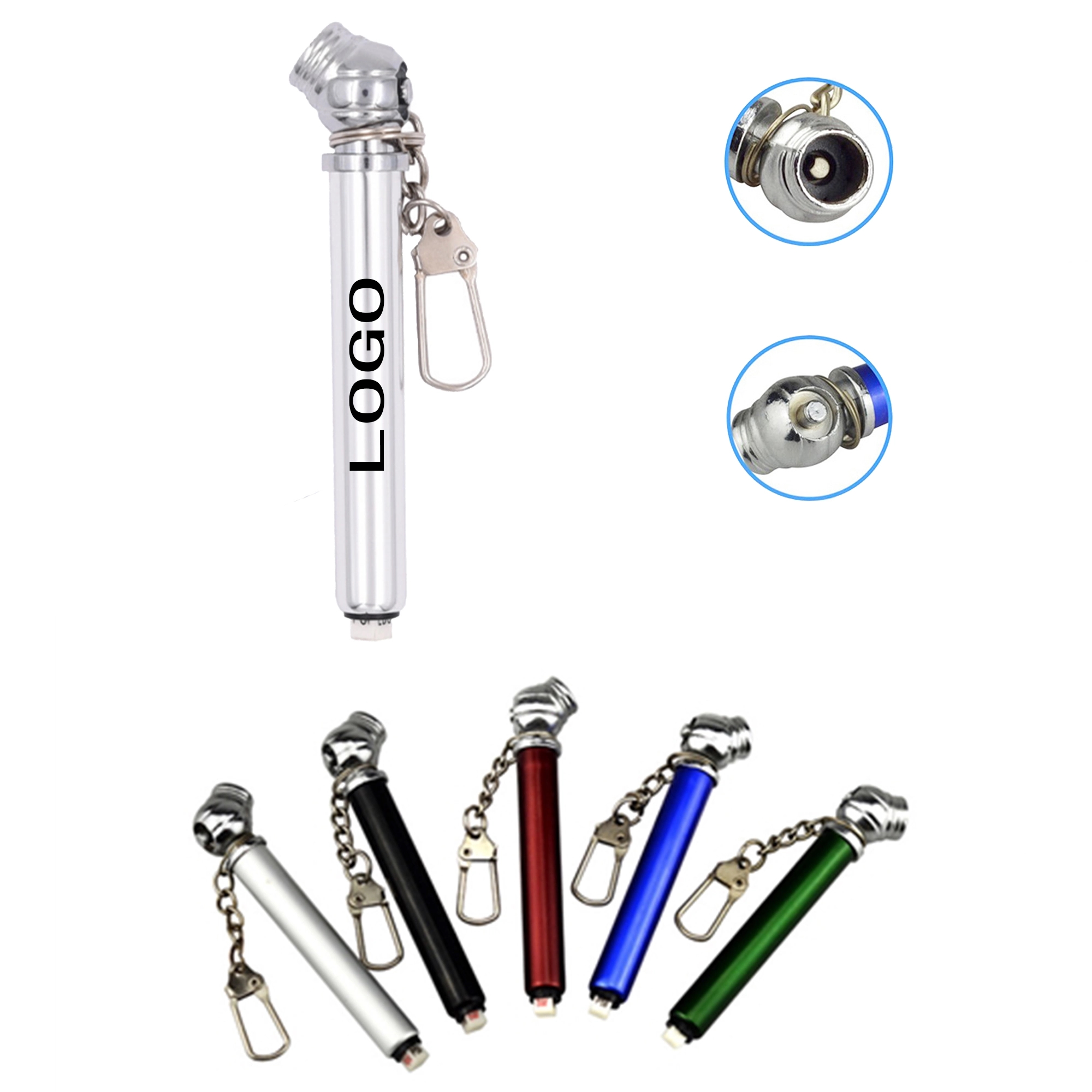 Tire Pressure Gauge Keychain 2