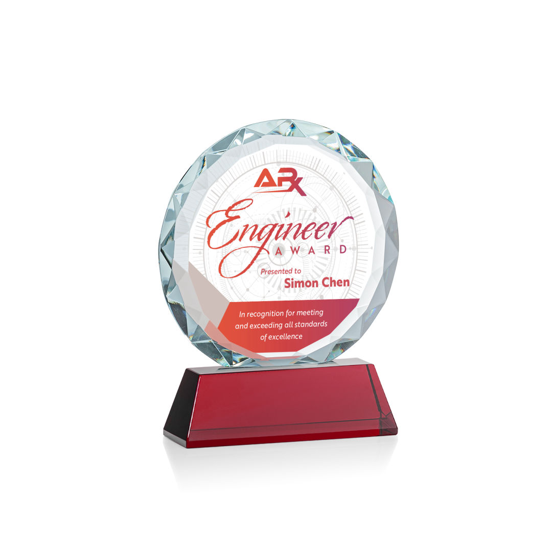 Stratford VividPrint™ Award - Red 12