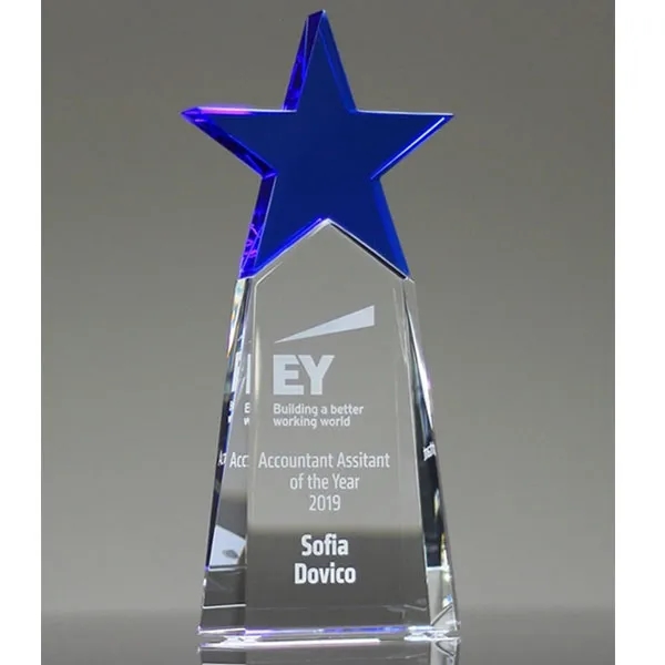 Top Star Crystal Award Trophy 2