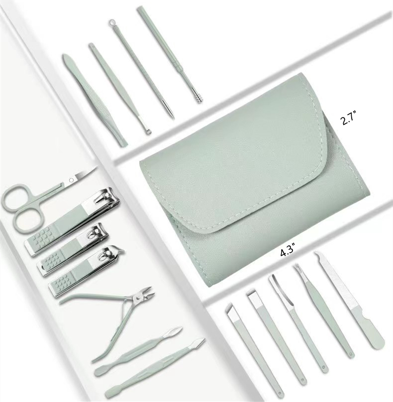 16 In 1 Manicure Set Nail Clippers Pedicure Kit 4