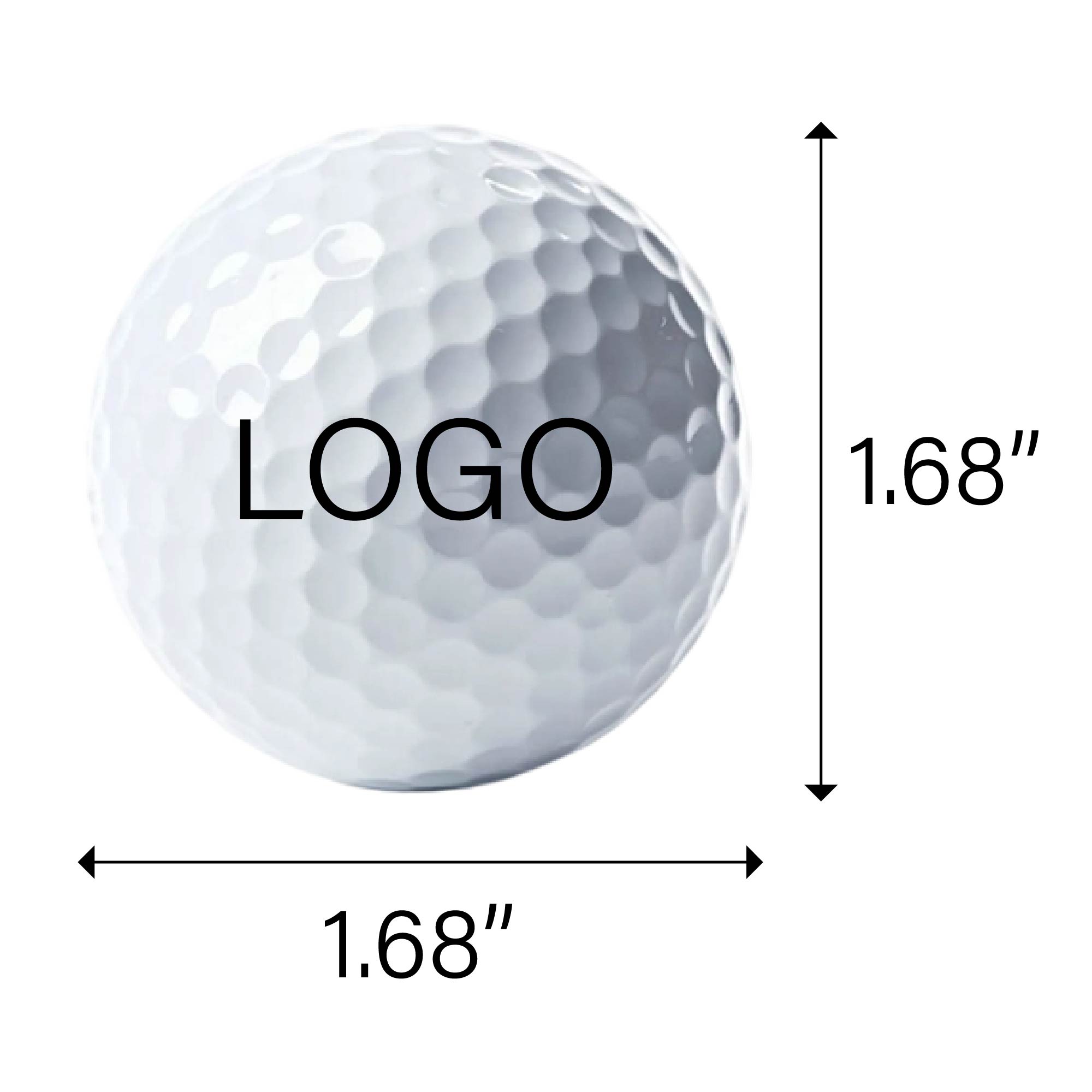 Durable Double-Layer Training Golf Ball 3