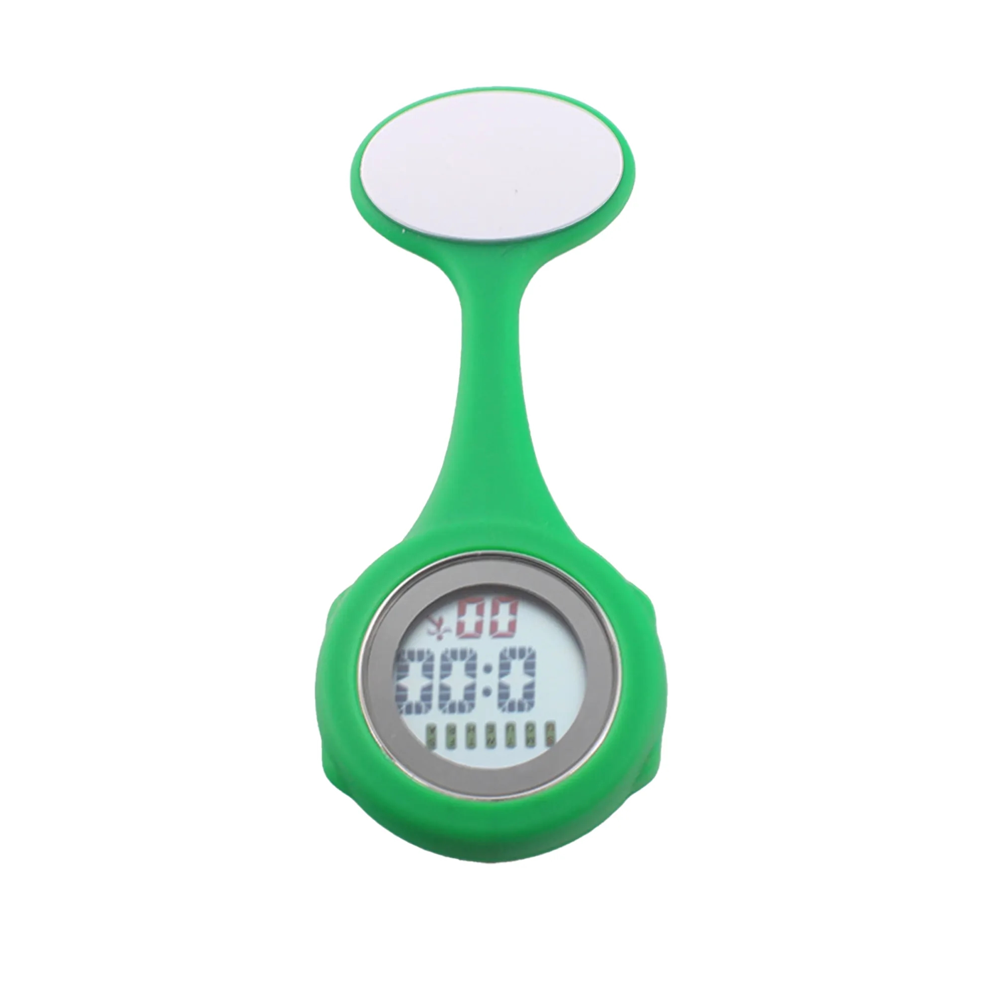 New Luminous Silicone Digital Brooch Electronic Watch 14