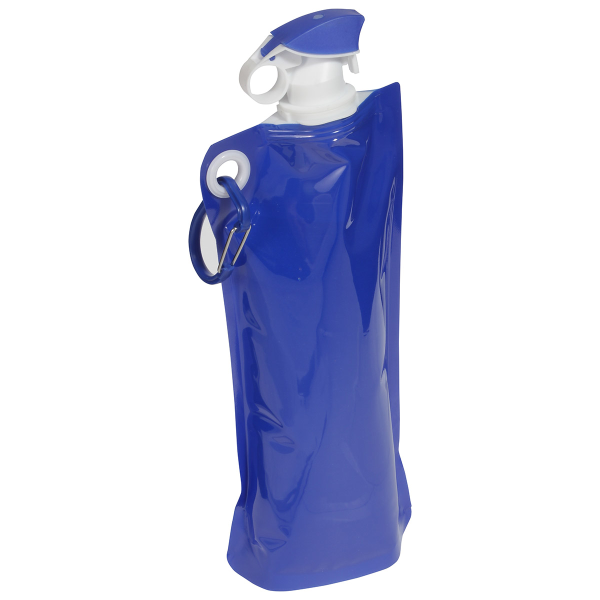 Flip Top Foldable Water Bottle with Carabiner 8
