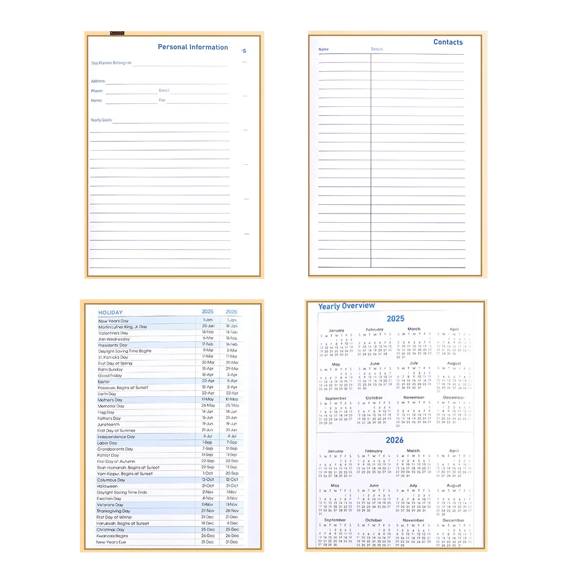 Daily Planner 2025-2026 5