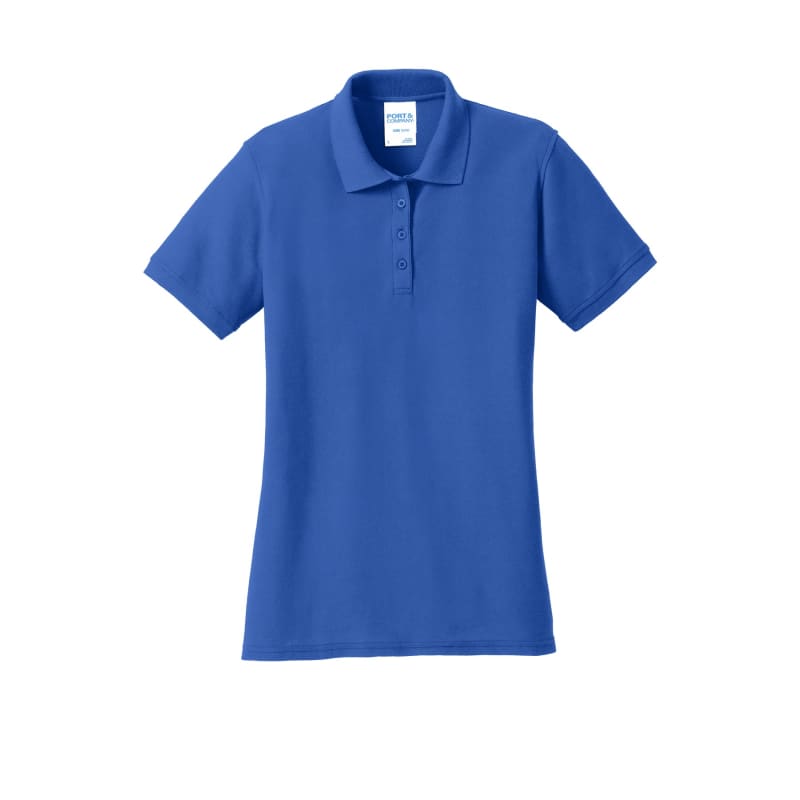 Port & Company Women's Core Blend Pique Polo. 51
