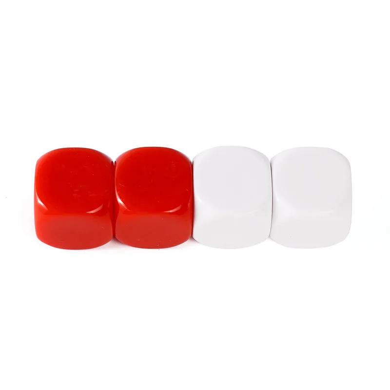 Custom Acrylic Dice in Round Corner 6