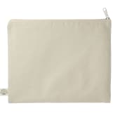 Organic Cotton Flat Travel Pouch 21