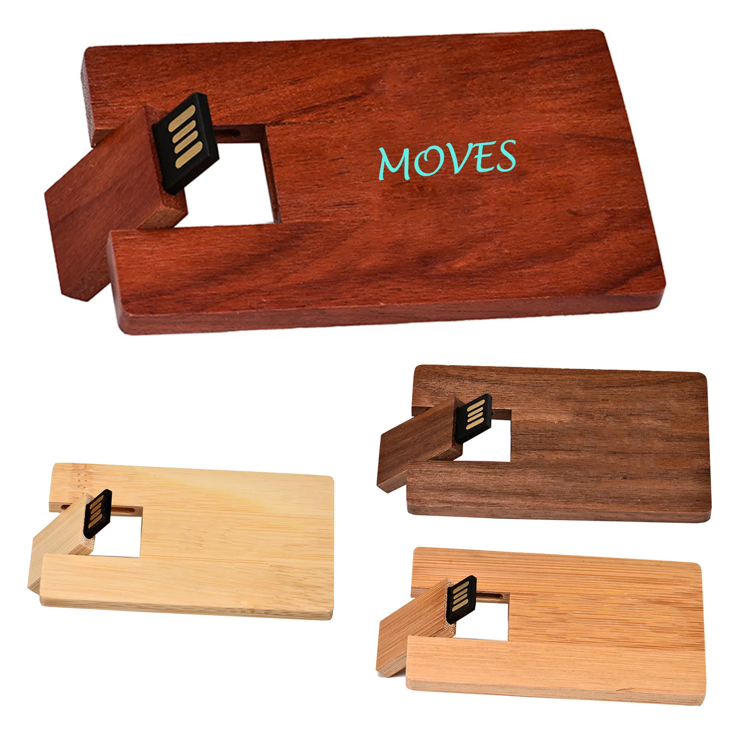 Wood Card USB Flash Drive 32GB 1
