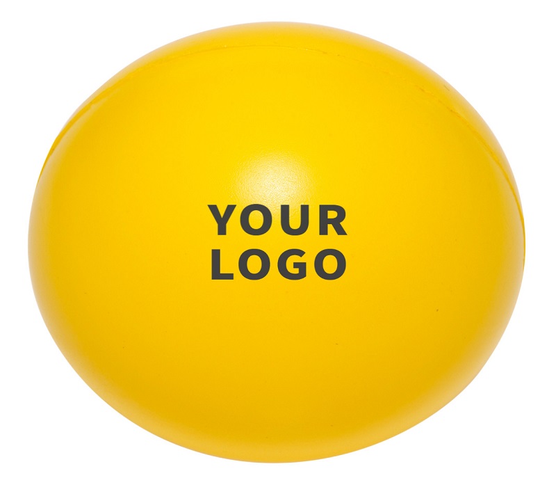 Smiley Face Shaped Stress Reliever Ball 1