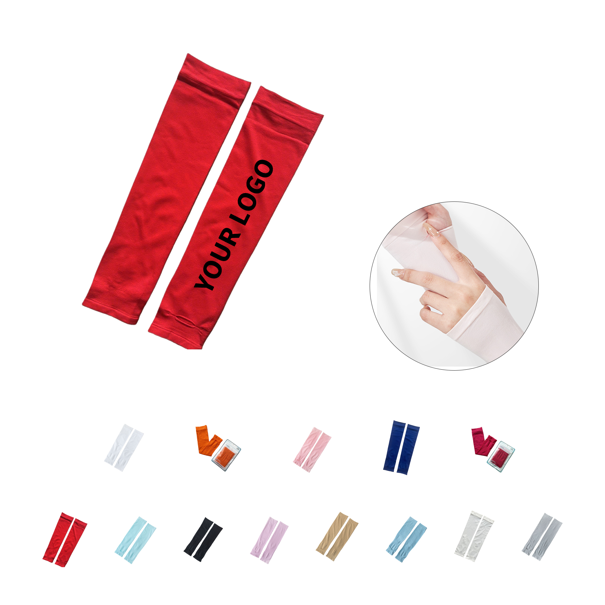 UV Protection Cooling Sleeve 21.6" x 2.7" 3