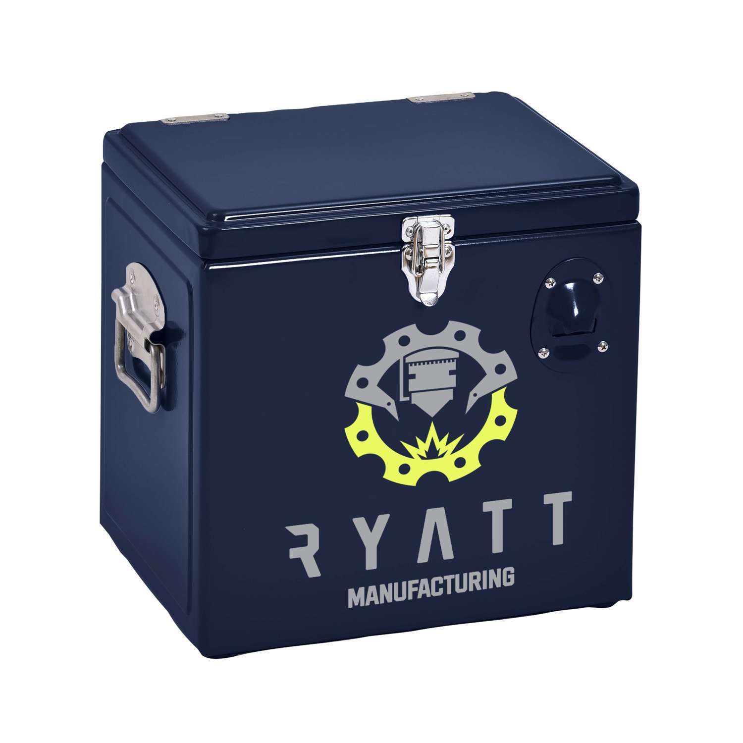 Metal Party Cooler, Front Imprint