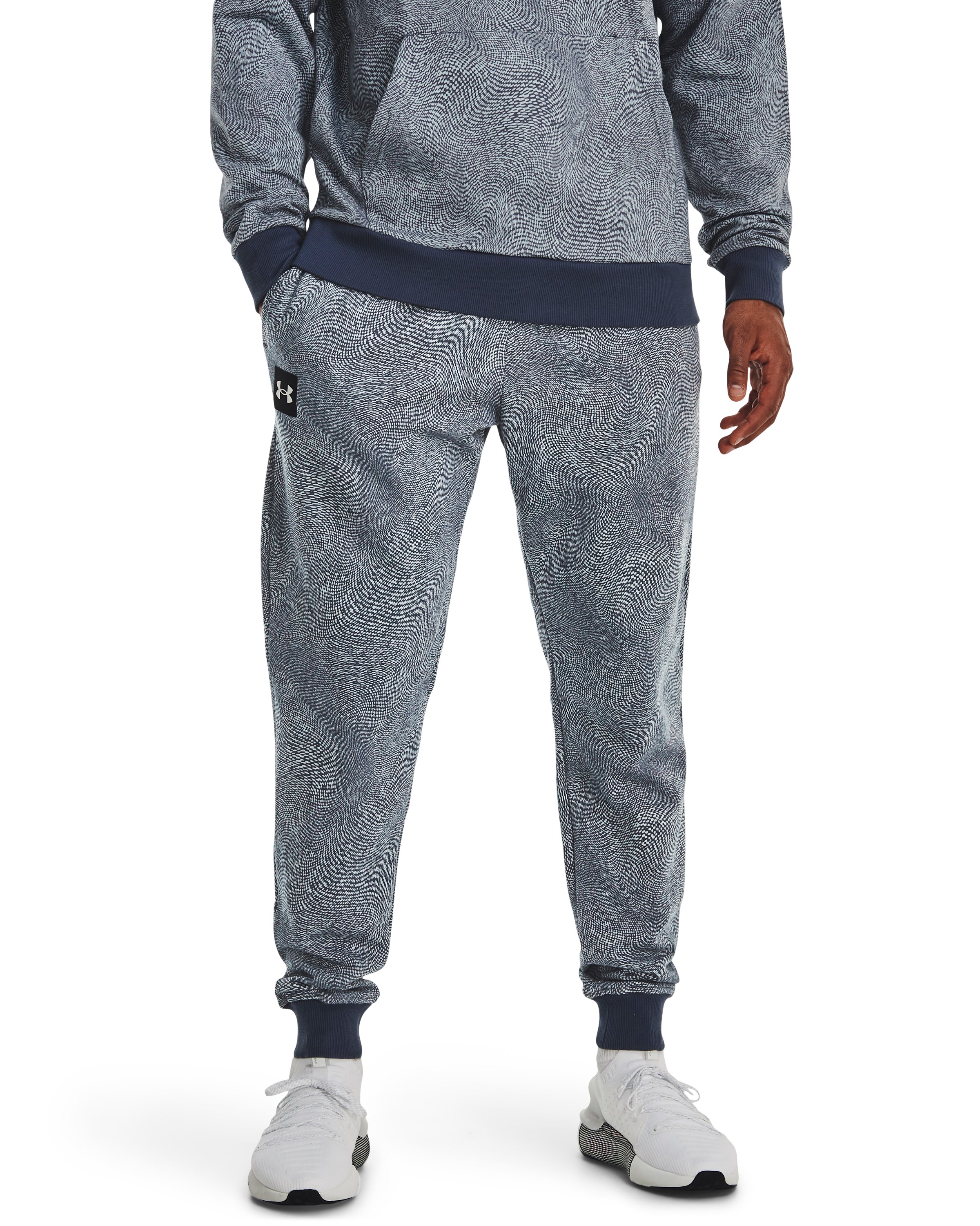 Men's UA Rival Fleece Printed Joggers 2