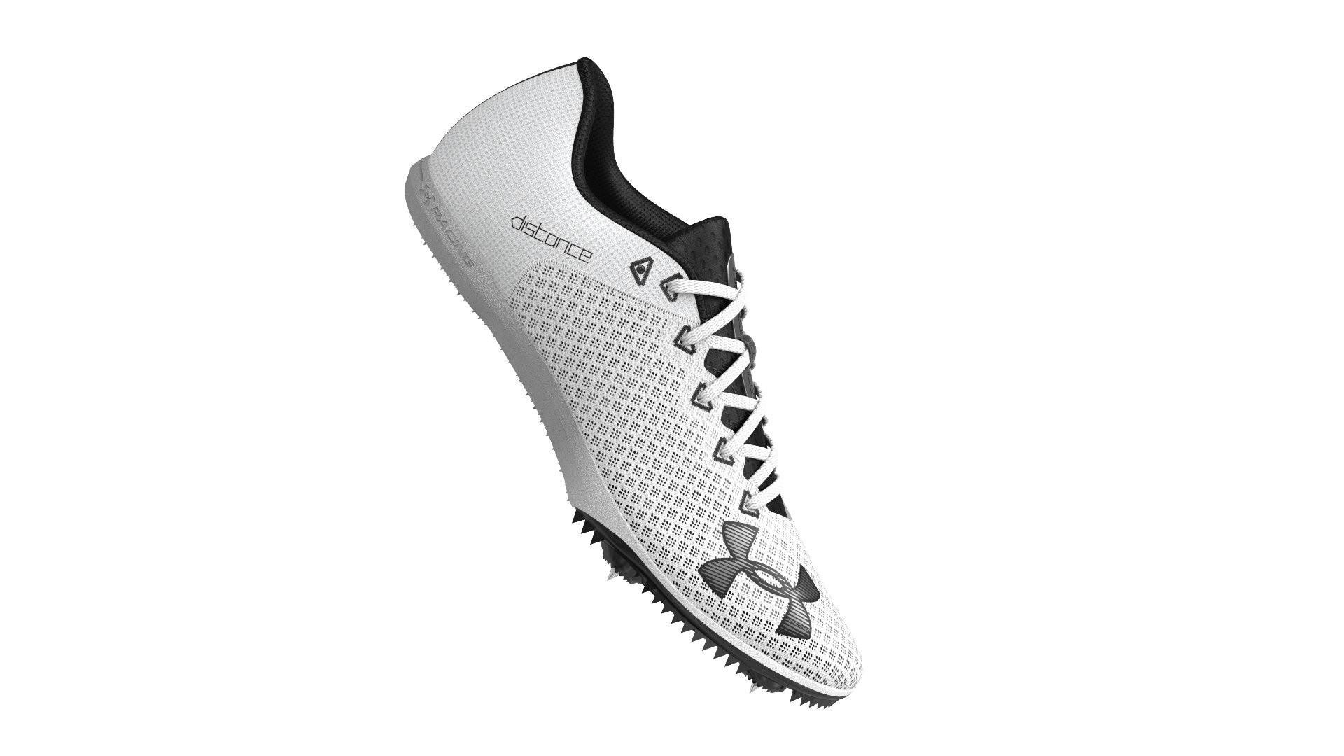 UA Kick Distance 4 Unisex Track Spikes 2