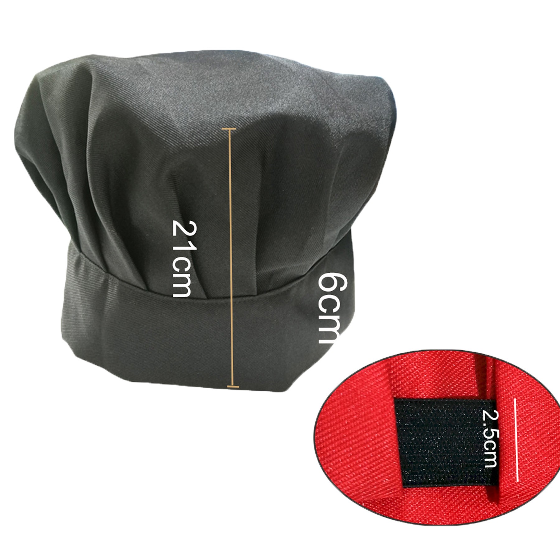Adult Adjustable Kitchen Cooking Chef Cap 2