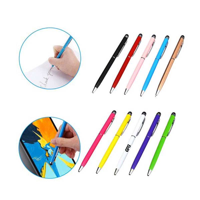 5 3/8 " Rotating Touch Screen Ball Point Pen 1