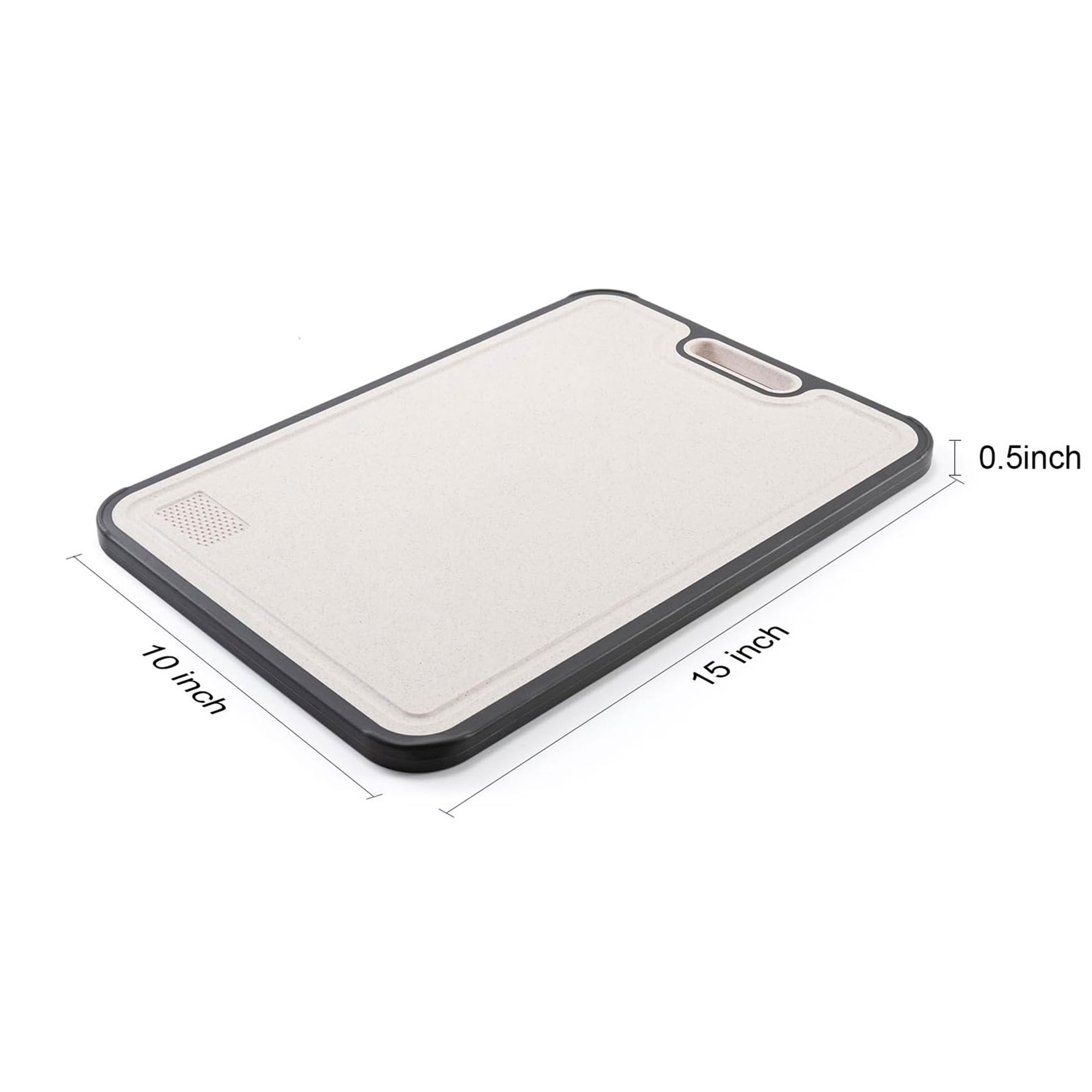 304 Stainless Chopping Board Wheat Straw PP 3