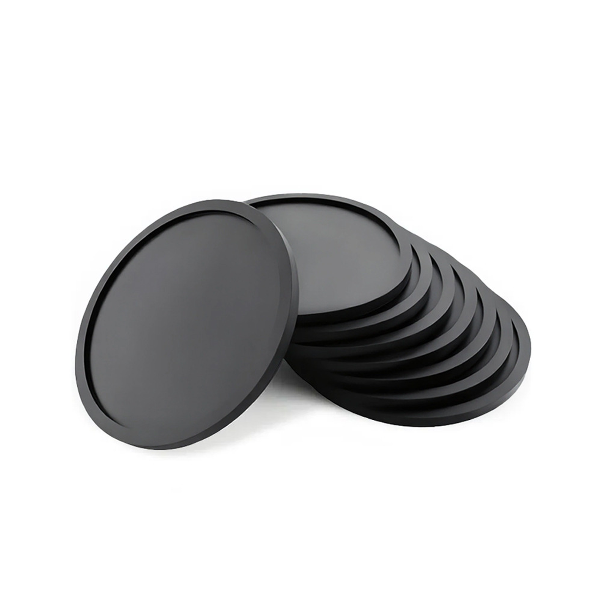 Candy-colored Silicone Round Coaster 3