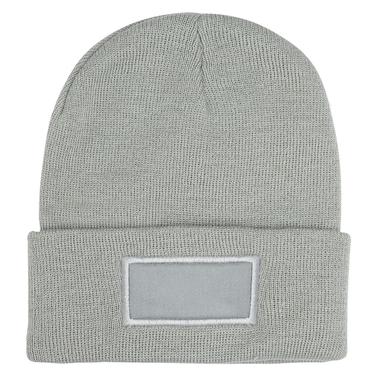 Patch rPET Knit Beanie With Cuff 1