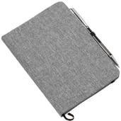 FSC® Mix 5" x 7" Heathered Bound Notebook 20