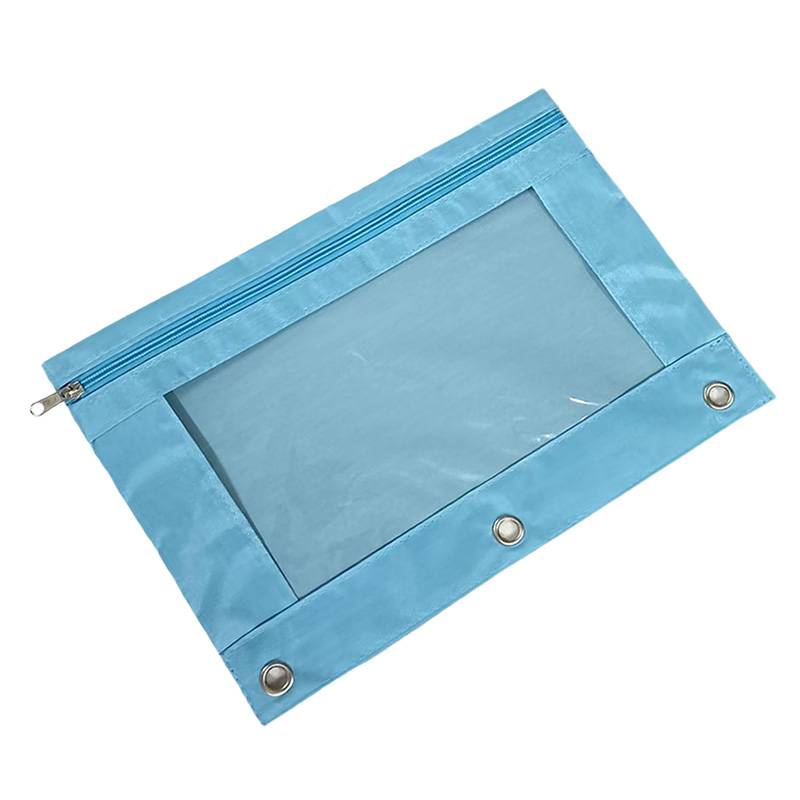 3-Ring Binder Pencil Pouch With Zipper 2