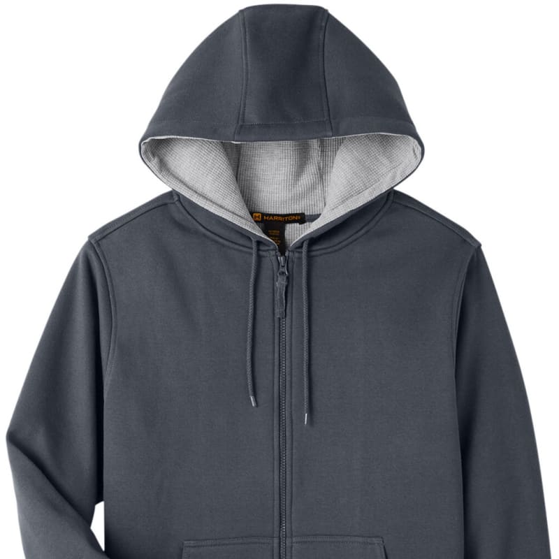 Harriton Men's ClimaBloc™ Lined Heavyweight Hooded Sweatshirt 13