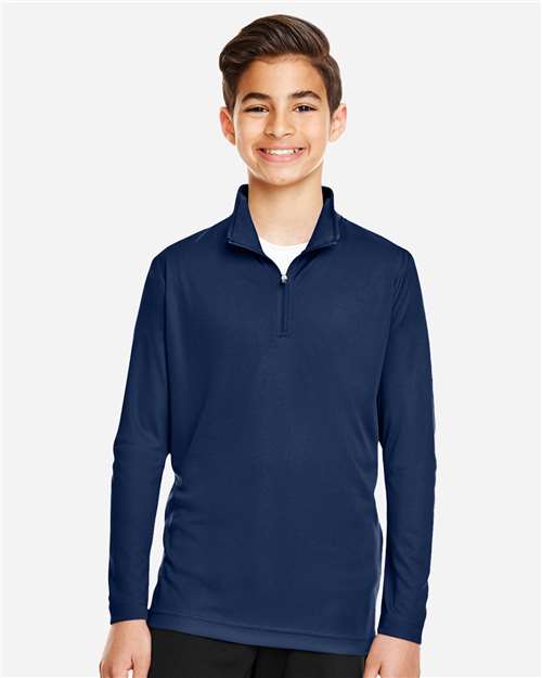 Youth Zone Performance Quarter-Zip Pullover - TT31Y 3