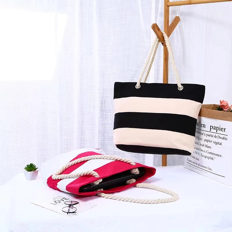 Portsmouth Cotton Canvas Boat Tote, custom tote bag with logo imprint 7